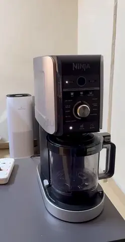 Ninja CREAMi Deluxe Ice and Ice Drink Machine with 2 Cups
