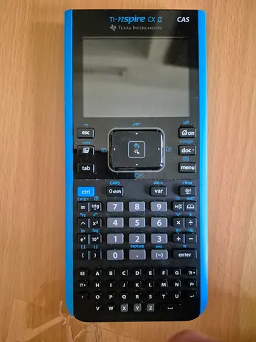 Texas Instruments TI-Nspire CX II CAS Graphing Calculator - Works Great (Needs New Battery)