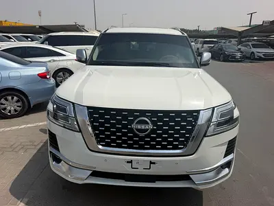 Nissan patrol 2014 fullopshin look 224 white color GCC