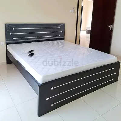 Brand new King size Strong MDF wood Family Bed Available