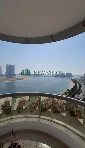 3BHK | SEA VIEW | WALL WARDROBES | PARKING | MASTER MAIDROOM | BALCONY | ONE MASTER ROOM | KITCHEN SEA VIEW | GYM & POOL
