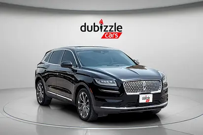 AED 1307/month | 2021 Lincoln Nautilus | GCC Specs | Ref#519697