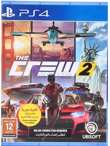 The Crew 2 (PS4) - PS4 Game Disc UAE edition