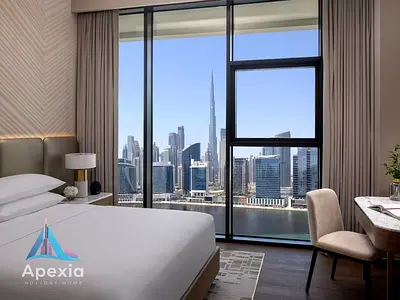 2 Bedroom Residence | Burj Khalifa & Canal View | Dubai