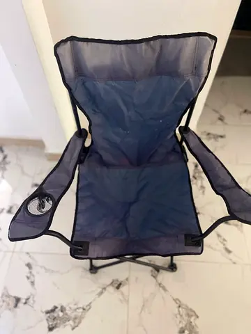 Foldable Camping Chair with Cup Holder - Used