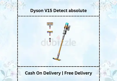 Dyson V15 Detect Absolute cordless vacuum - Brand New - Free Delivery - Dubai