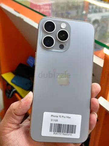 iPhone 15 Pro Max 512GB - Silver (Good condition)