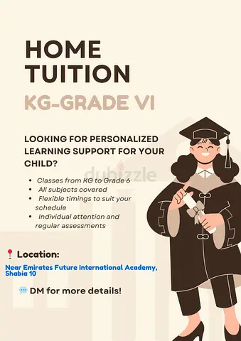 Tuition available in shabiya 10
