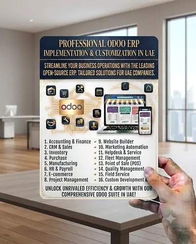 Professional Odoo ERP Implementation & Customization in UAE