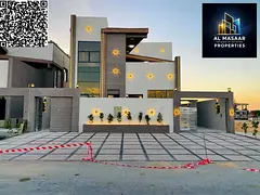 Villa in Al-Haliwa, 4 master bedrooms, including registration and ownership fees, and includes water