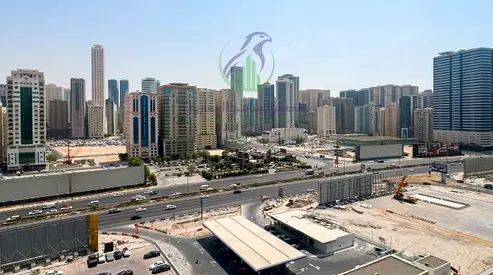 2BHK for Rent in Al Taawun on Dubai Exit Free Parking Balcony Open View Master Bedrooms Modern Fini