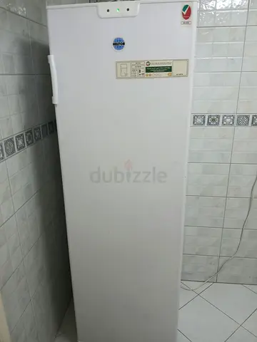 White Upright Freezer / Refrigerator - Single Door, Good Working Condition