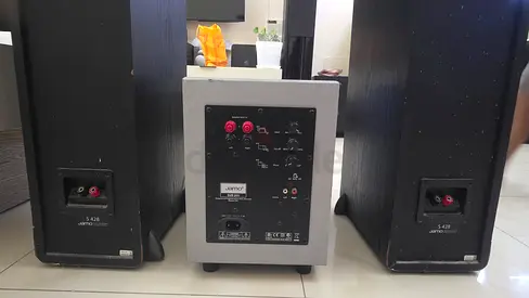 Jamo 2.1 Speaker System with Powered Subwoofer - Good Working Condition