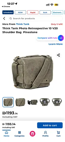 Think Tank Retrospective Camera bag
