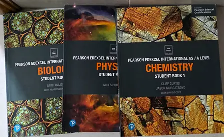 Pearson Edexcel International AS/A Level Biology, Physics & Chemistry Student Books (Set of 3)