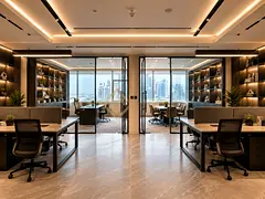 Furnished Office | 2 Manager Rooms | 1,200 Sq Ft