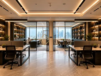 Furnished Office | 2 Manager Rooms | 1,200 Sq Ft