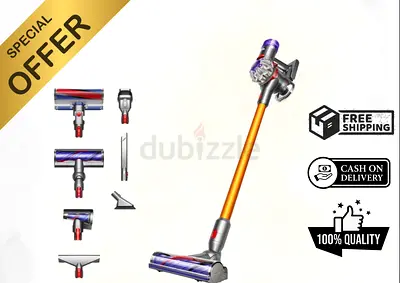 Dyson V8 Absolute Cordless Vacuum - Yellow/Silver