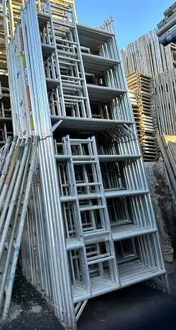 Used aluminum scaffolding available