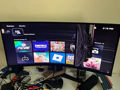 KOORUI 34E6UC 34-inch WQHD Curved Gaming Monitor
