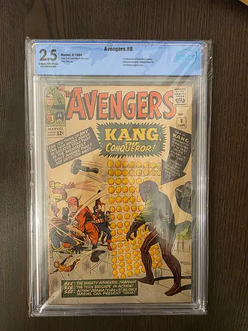 Marvel The Avengers #8 CBCS 2.5 Kang the Conqueror First Appearance