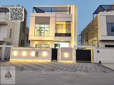 للبيع فيلا مودرن تشطيب شخصي مع مسبح بسعر شامل رسوم التسجيل
