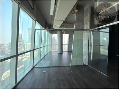 Canal & Marina View Office | High-Floor | Partitioned Workspace | B2B Tower Business Bay