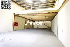 Warehouse for Rent in Al Jurf 1 | 2,985 Sq Ft | 18 KW 3-Phase Electricity | Ground + Mezzanine