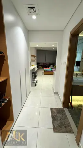 Furnished Studio | Blue Waves Tower | Open-Plan Layout