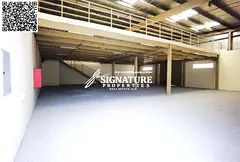 Warehouse for Rent in Al Jurf 1 | 5,967 Sq Ft | 20 KW 3-Phase Electricity | Ground + Mezzanine