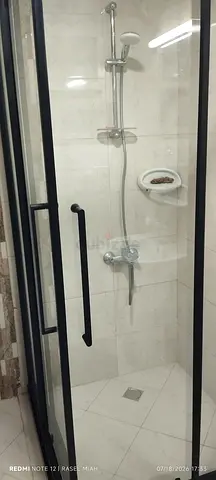 Gypsum partition glass partition
