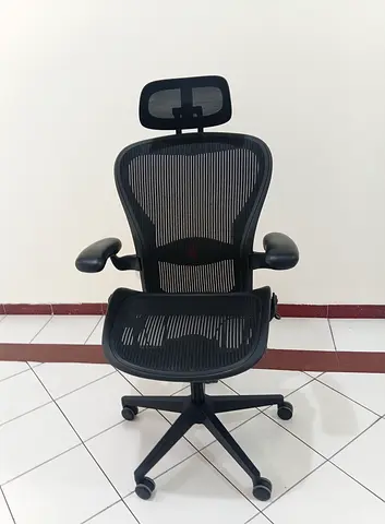 Selling For Herman Miller Aeron Chair with Headrest - Good Condition