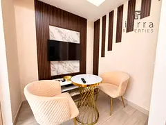 Furnished Studio | Balcony | Pool & Downtown View