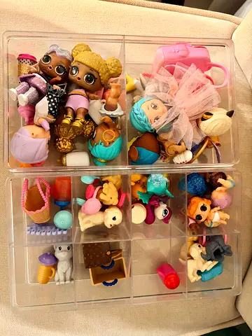 Lot of Mixed Small Dolls & Accessories (LOL Surprise and Friends) - Good Condition