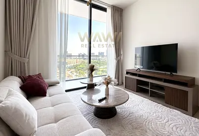 Furnished 1BHK | Binghatti Tulip | Balcony & City View