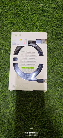 Original Moshi USB-A to Micro-USB Charging & Sync Cable (3m / 10ft) – Brand New