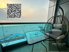 Elegant fully furnished 2BR apartment with premium amenities, gym, pool, free internet, 4 payments,