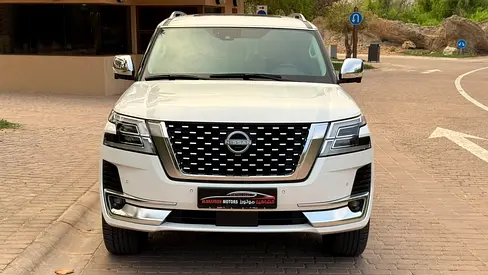 Nissan Patrol SE Platinum City V6-2023 Model -Gcc Specification -Under dealer warranty -Single Owner