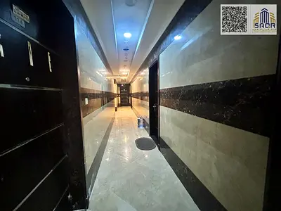 شقة غرفتين وصالة للإيجار بتكييف مركزي وسعر مميز عجمان