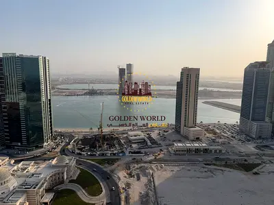 3 Bedroom Apartment with Balcony for Rent in Al Khan Al Mamzar | Free AC | Stunning Sea View | Free
