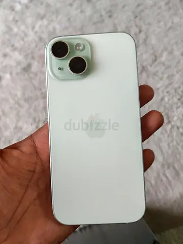 Apple iPhone 15 (Green) - Good Condition, Dual Camera
