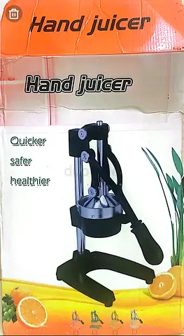 Manual Hand Press Citrus Juicer - Heavy Duty