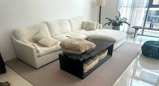 Beige Modular Sofa