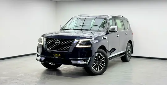 2022 Nissan Patrol LE Platinum V8, 2027 Nissan Warranty, Full Nissan Service History, Low Km, GCC