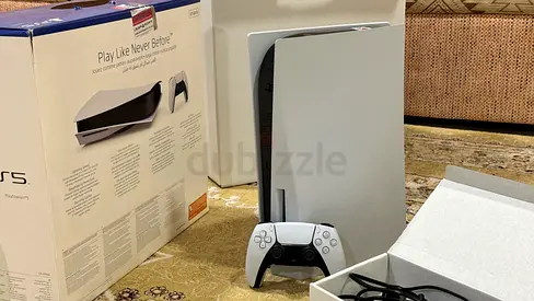 PlayStation 5 Console with DualSense Controller and Box - Good Condition
