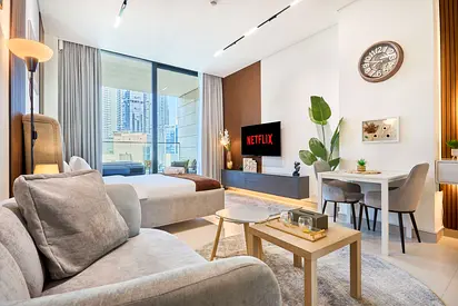 Modern Studio Retreat | Private Jacuzzi & Free Cleaning Included