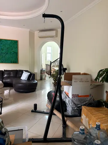 Punching bag with stand