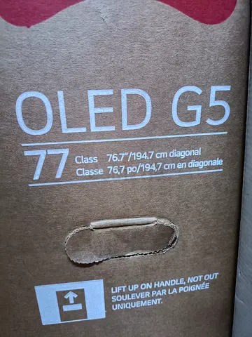 LG OLED eveo G5 77inch