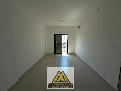 Annual Rent | 1BR in Al Nuaimiya 3, Ajman. Second occupancy, master room, 2 baths, 2 balconies, central AC & free maintenance.