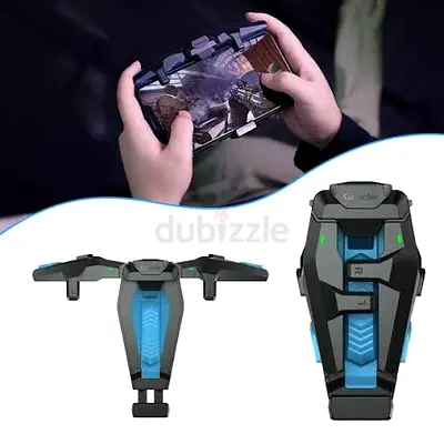 Mobile Game Controller Trigger Clip for Smartphone - Foldable Bluetooth Cooler Style